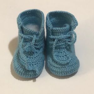 Baby booties unisex handmade crochet 🧶
